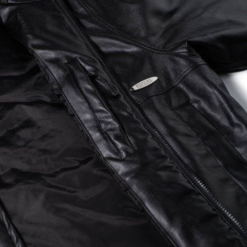 Simply Clean Fit 3oz Insulated Hooded Jacket Black