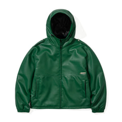 Simply Clean Fit 3oz Insulated Hooded Jacket Green