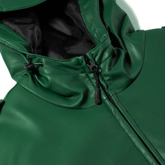 Simply Clean Fit 3oz Insulated Hooded Jacket Green