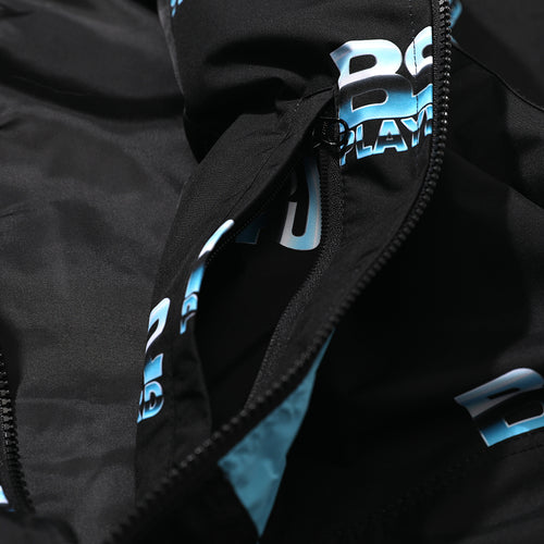 Play Hard Lr Hooded Jacket Sky Black