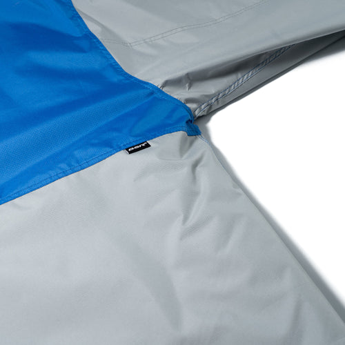 Blocked 3oz Insulated Hooded Jacket Blue Gray