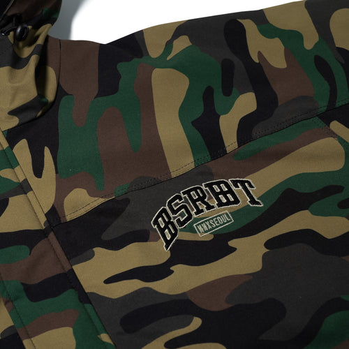 Original Bsr 2oz Insulated Hooded Jacket Woodland Camo