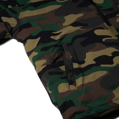 Original Bsr 2oz Insulated Hooded Jacket Woodland Camo