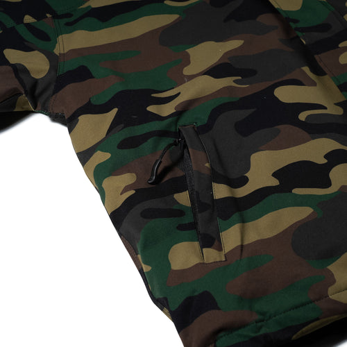 Original Bsr 2oz Insulated Hooded Jacket Woodland Camo