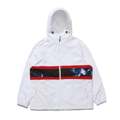 Brt Logo Hooded Jacket White