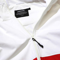 Brt Logo Hooded Jacket White