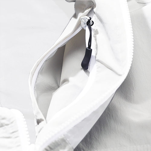 Brt Logo Hooded Jacket White