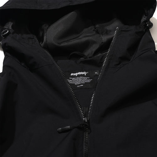 Brt Logo Hooded Jacket Black
