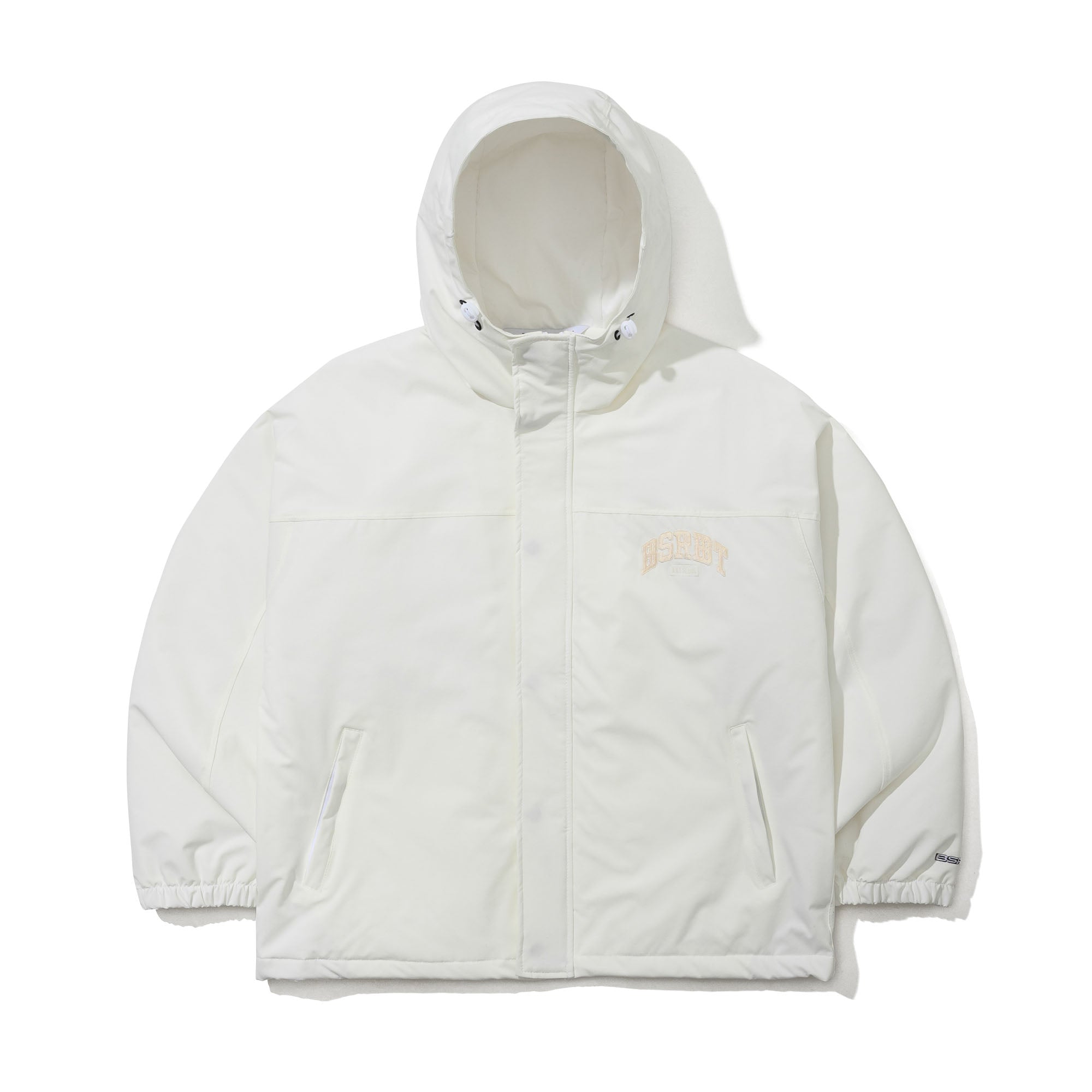 スノーボード BSRABBIT ACTIVE HOODED JACKET 2526FW BSRABBIT Original Bsr 2Oz Insulated Hooded Jacket Ivory