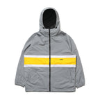 Brt Logo Hooded Jacket Gray