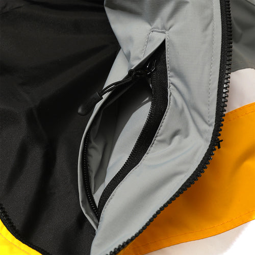 Brt Logo Hooded Jacket Gray