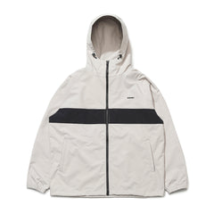 Logo 3L Hooded Jacket Cream