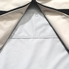 Logo 3L Hooded Jacket Cream