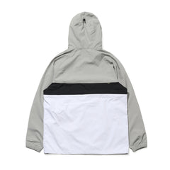 Logo 3L Hooded Jacket Gray / White