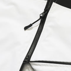 Logo 3L Hooded Jacket Gray / White