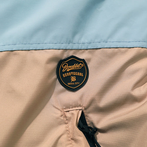 Bsl Jacket Cement Blue / Beige