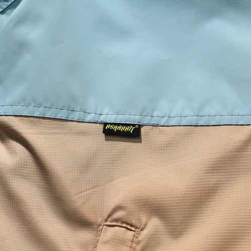 Bsl Jacket Cement Blue / Beige