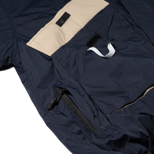 Structured Pocket 2oz Insulated Hooded Jacket Dark Navy