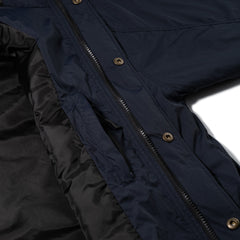 Structured Pocket 2oz Insulated Hooded Jacket Dark Navy