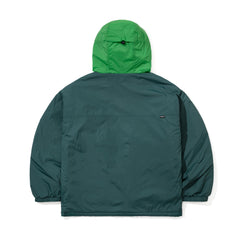 Structured Pocket 2oz Insulated Hooded Jacket Green