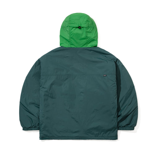 Structured Pocket 2oz Insulated Hooded Jacket Green