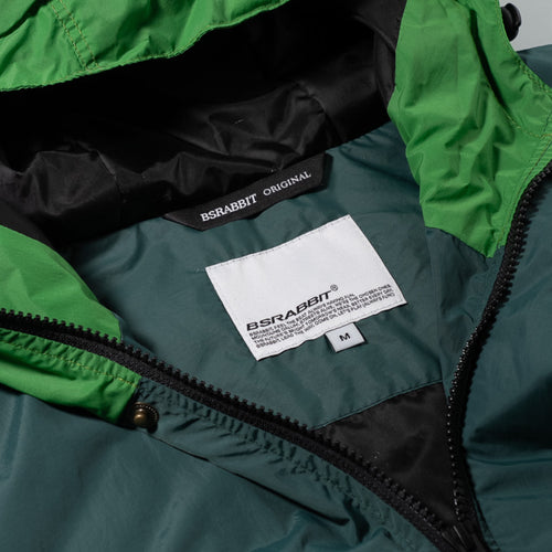 Structured Pocket 2oz Insulated Hooded Jacket Green