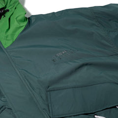 Structured Pocket 2oz Insulated Hooded Jacket Green