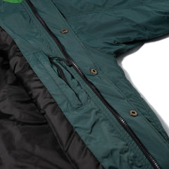Structured Pocket 2oz Insulated Hooded Jacket Green