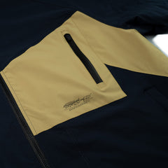 Dual Tone Active 1oz Insulated Hooded Jacket Navy