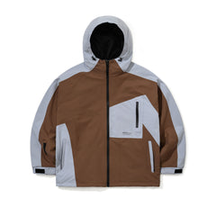 Dual Tone Active 1oz Insulated Hooded Jacket Brown