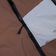 Dual Tone Active 1oz Insulated Hooded Jacket Brown