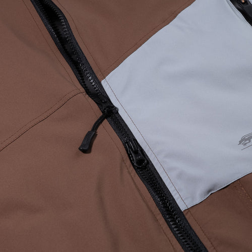 Dual Tone Active 1oz Insulated Hooded Jacket Brown