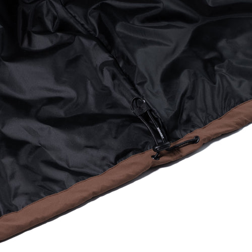 Dual Tone Active 1oz Insulated Hooded Jacket Brown