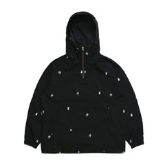Dsxbr Hooded Anorak Jacket Black