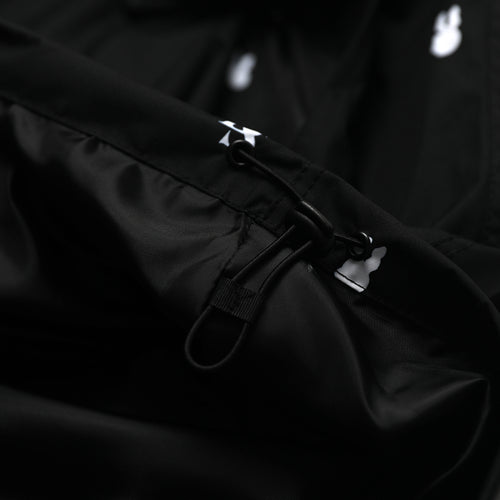 Dsxbr Hooded Anorak Jacket Black