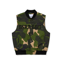 Cotton Twill 1oz Insulated Retro Vest Nordic Camo
