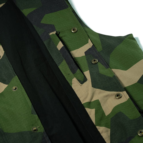 Cotton Twill 1oz Insulated Retro Vest Nordic Camo
