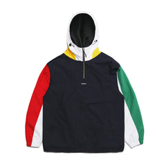 Bsm Hooded Anorak Jacket Navy