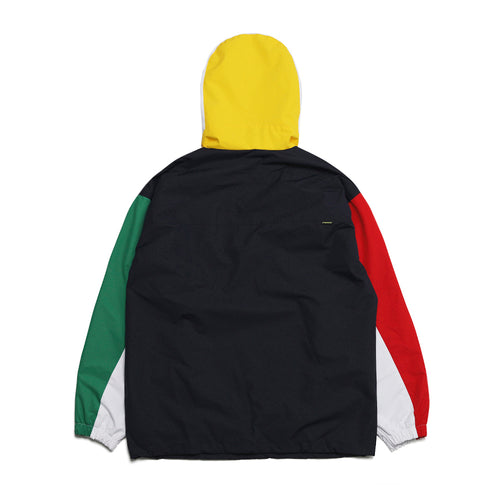 Bsm Hooded Anorak Jacket Navy