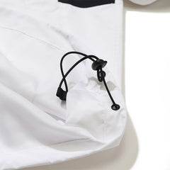 Bsm Hooded Anorak Jacket White