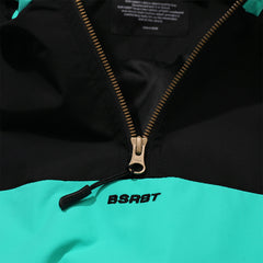Bsm Hooded Anorak Jacket Mint Black