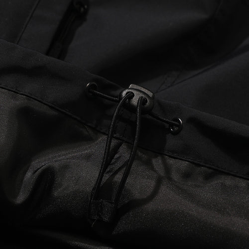 Bsm Hooded Anorak Jacket Mint Black