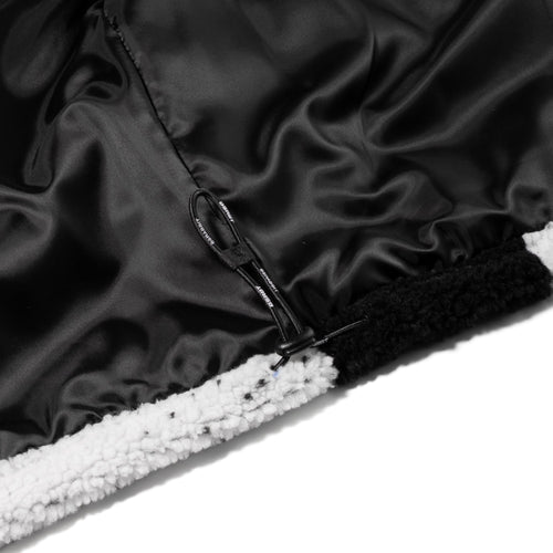 Bp Smoking Rabbit Fleece Hooded Jacket Black