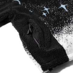 Bp Smoking Rabbit Fleece Hooded Jacket Black