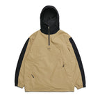 Bsm Hooded Anorak Jacket Beige