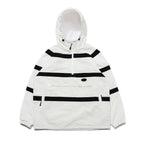 Strp Hooded Anorak Jacket White