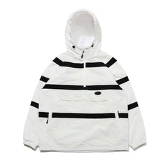 Strp Hooded Anorak Jacket White
