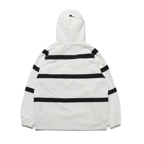 Strp Hooded Anorak Jacket White