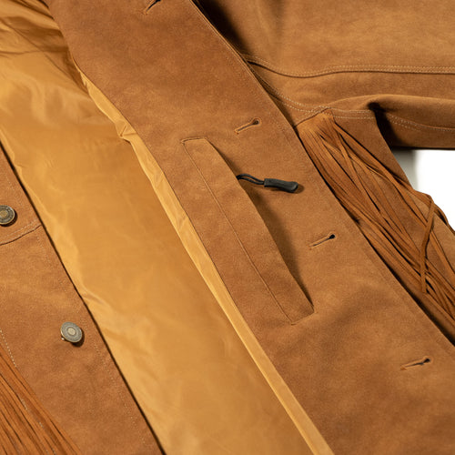 Cowboy Tassel Rider Jacket Jacket Tan