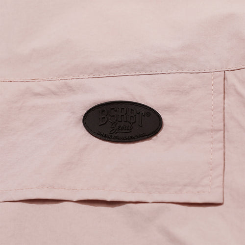 Bsp Hooded Anorak Jacket Pink